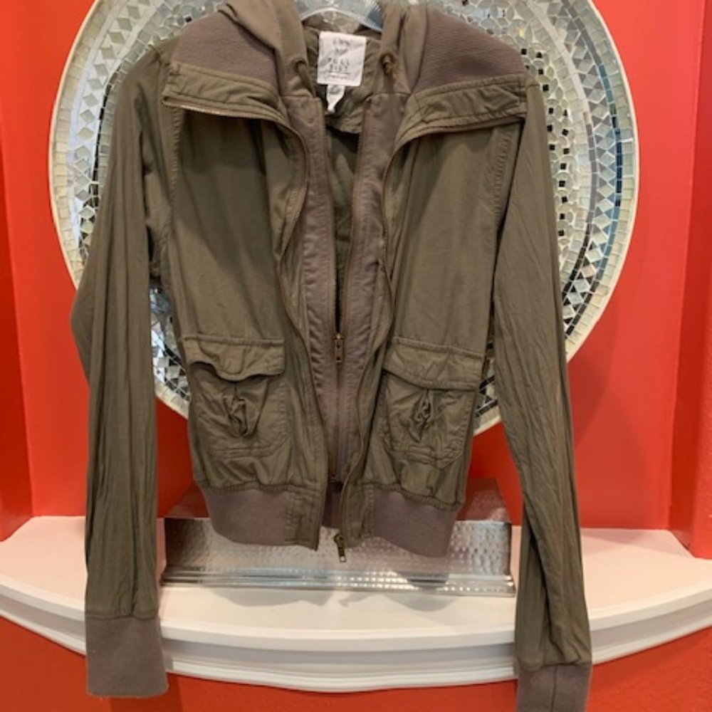 Cute cotton biker jacket